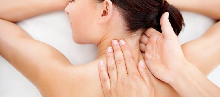 Vykonávanie terapeutickej masáže na prevenciu cervikálnej osteochondrózy