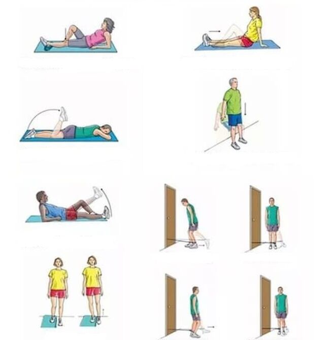 fyzioterapeutické cvičenia na artrózu kolena