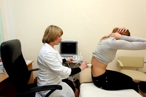 ultrazvuková diagnostika bolesti chrbta